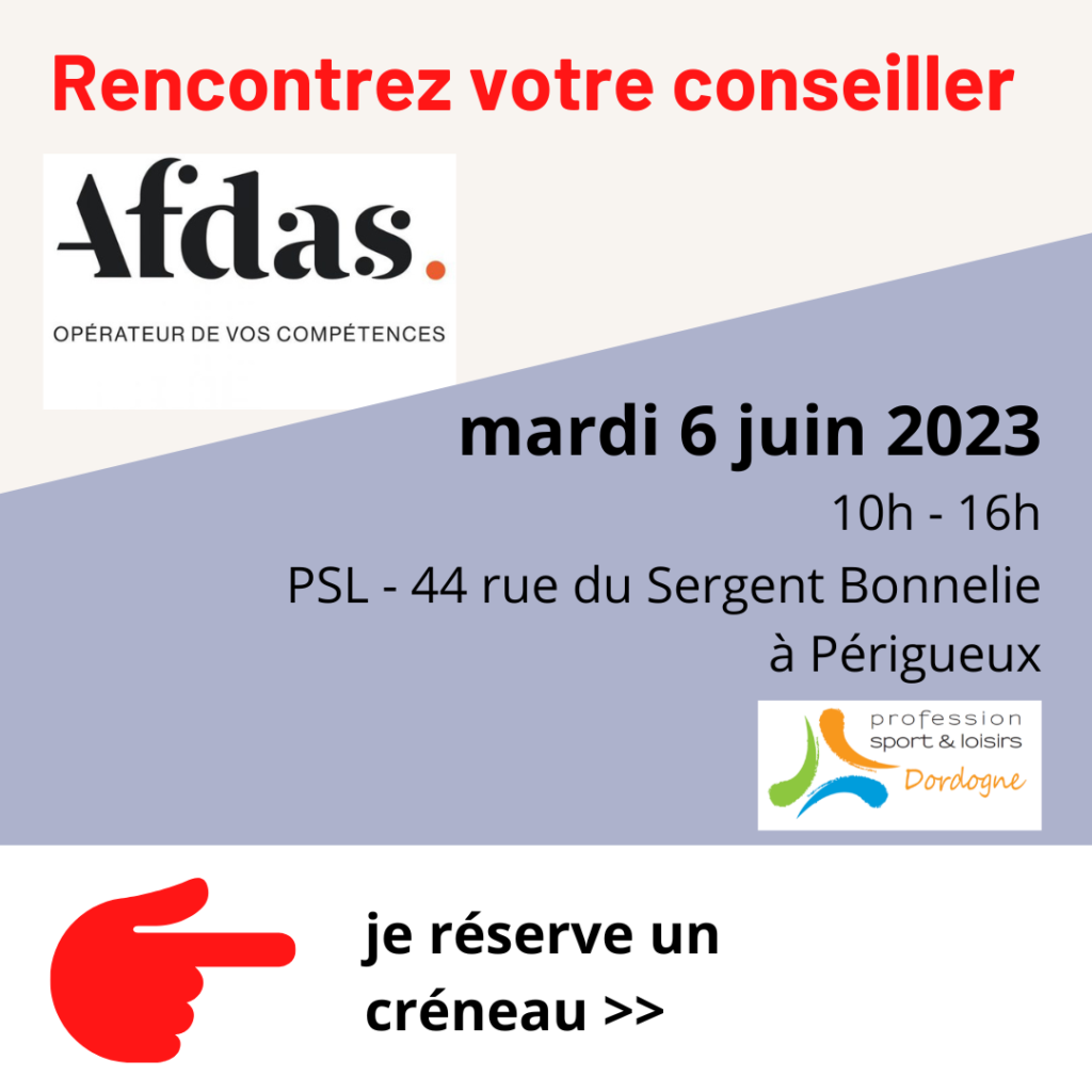 Rencontre avec votre conseiller AFDAS